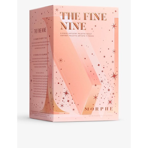 Morphe Other - MORPHE THE FINE NINE 9-PIECE ARTISTRY PALETTE VAULT - NEW IN BOX 💛